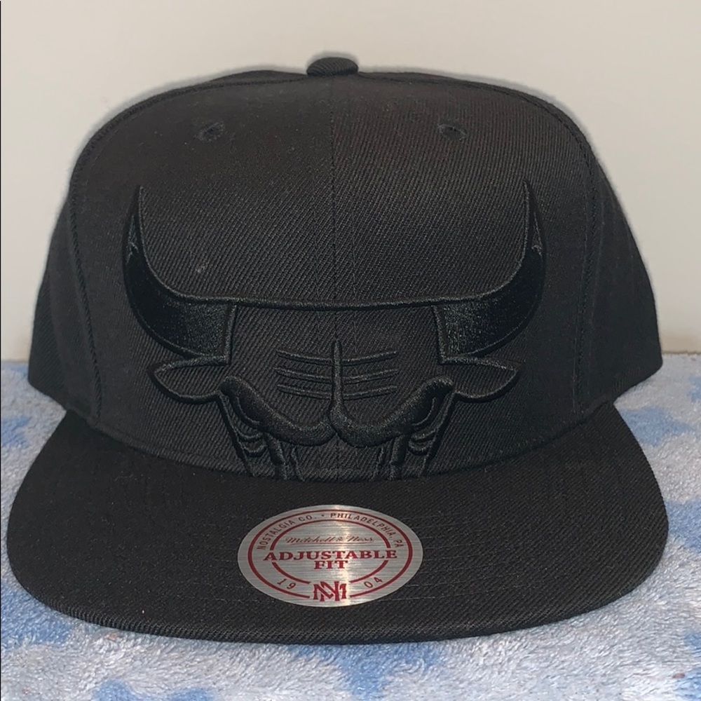 Chicago Bulls NBA Cropped XL LOGO Mitchell & Ness